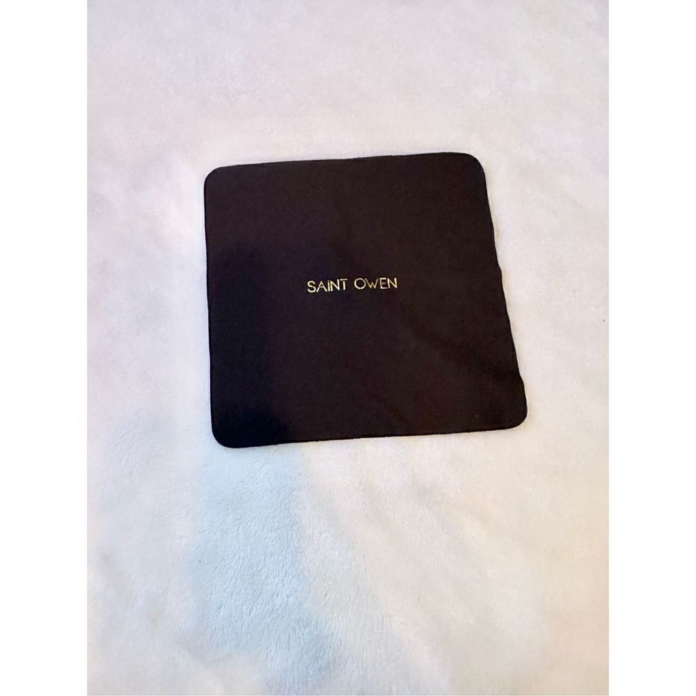 Saint Owen black microfiber cloth 